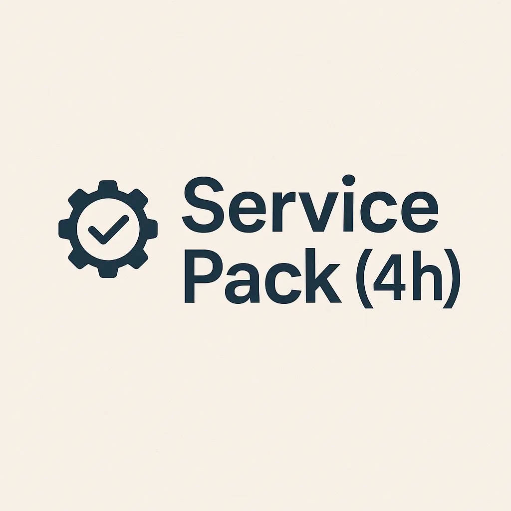 [PH1] Service Pack (4h)